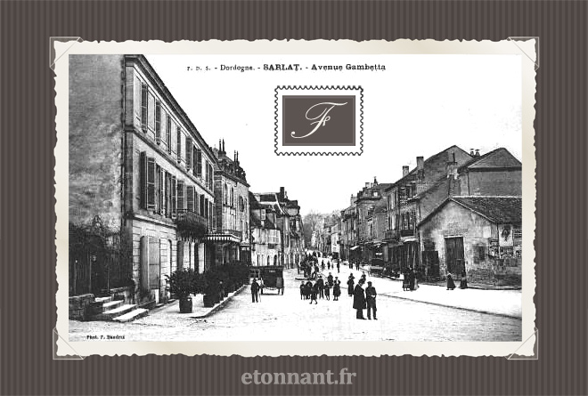 Carte postale ancienne de Sarlat-la-Canéda (24 Dordogne)