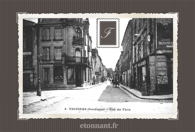 Carte postale ancienne : Thiviers