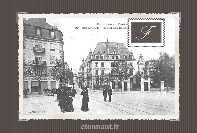 Carte postale ancienne de Besançon (25 Doubs)