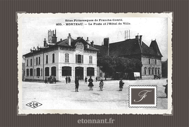 Carte postale ancienne : Morteau