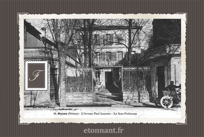 Carte postale ancienne de Nyons (26 Drôme)