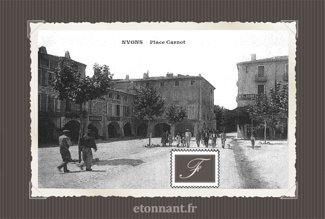 Carte postale ancienne de Nyons (26 Drôme)
