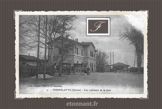 Carte postale ancienne : Pierrelatte
