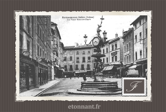 Carte postale ancienne : Romans-sur-Isère