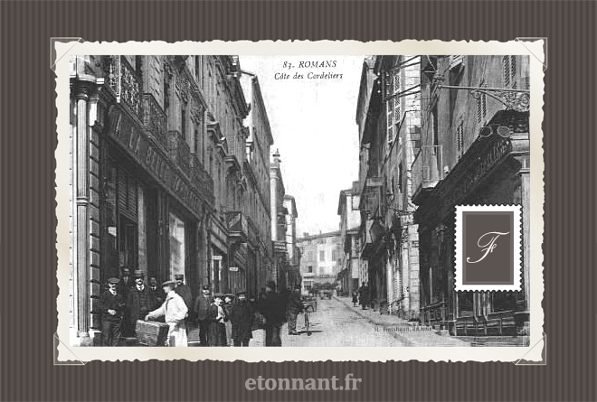 Carte postale ancienne : Romans-sur-Isère