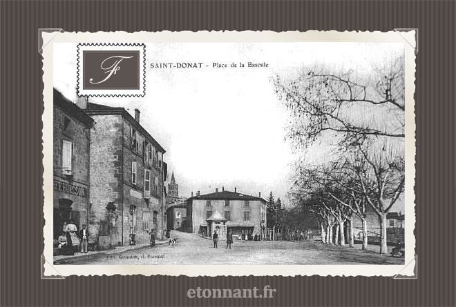 Carte postale ancienne : Saint-Donat-sur-l'Herbasse