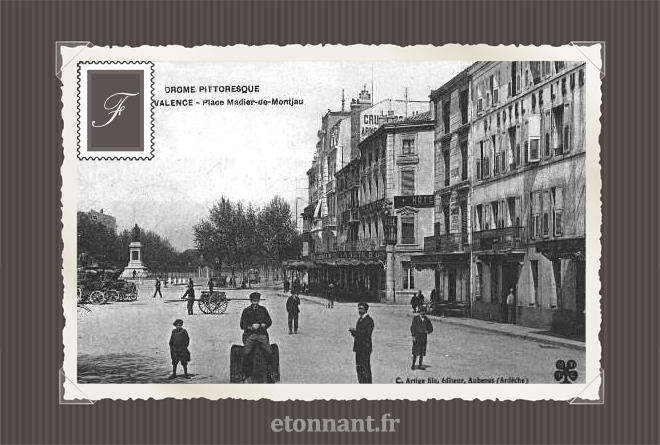 Carte postale ancienne de Valence (26 Drôme)