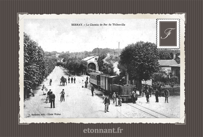 Carte postale ancienne de Bernay (27 Eure)