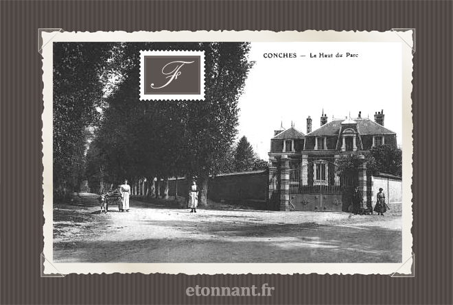 Carte postale ancienne : Conches-en-Ouche