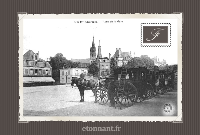 Carte postale ancienne de Chartres (28 Eure-et-Loir)