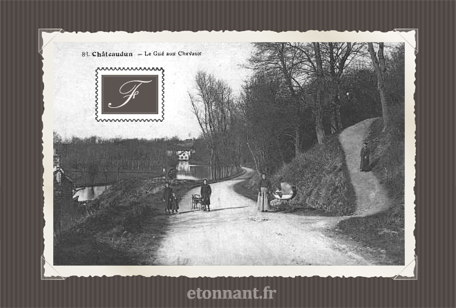 Carte postale ancienne de Châteaudun (28 Eure-et-Loir)