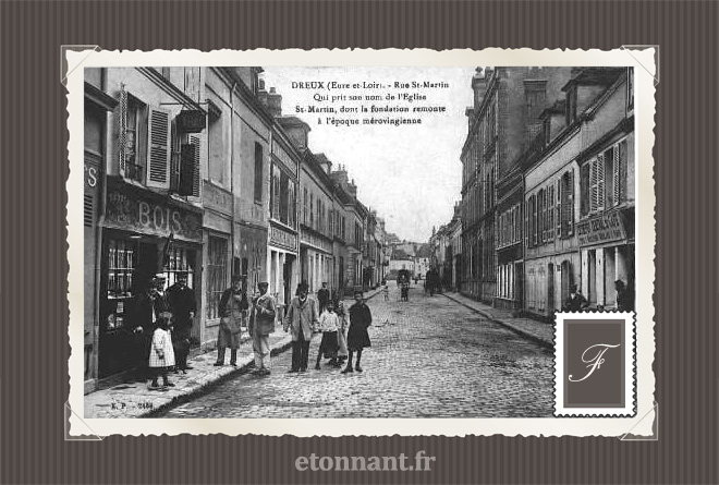 Carte postale ancienne de Dreux (28 Eure-et-Loir)