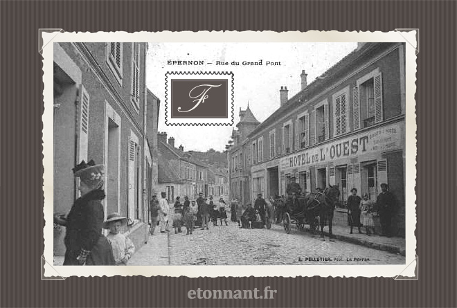 Carte postale ancienne : Épernon