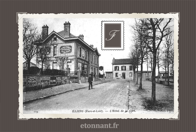 Carte postale ancienne : Illiers-Combray