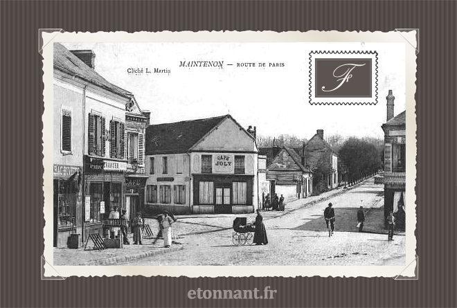 Carte postale ancienne : Maintenon