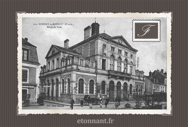 Carte postale ancienne de Nogent-le-Rotrou (28 Eure-et-Loir)