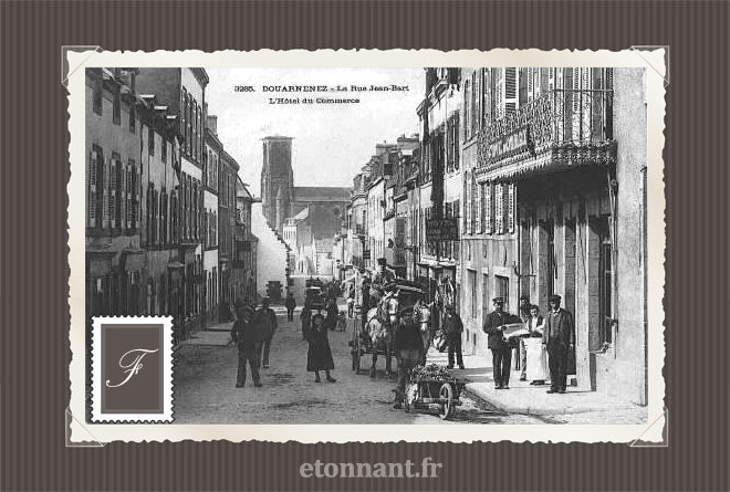 Carte postale ancienne : Douarnenez