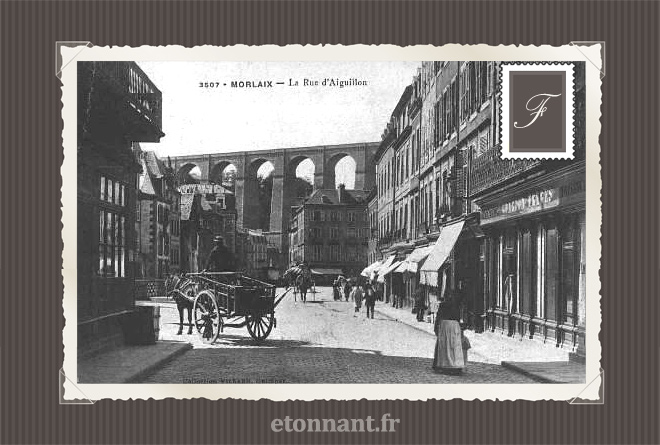 Carte postale ancienne de Morlaix (29 Finistère)