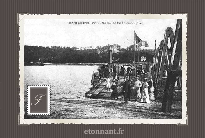 Carte postale ancienne : Plougastel-Daoulas