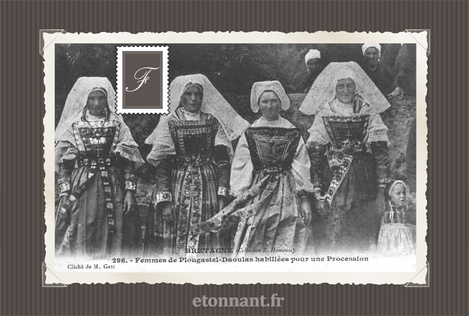 Carte postale ancienne : Plougastel-Daoulas