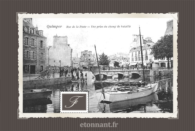 Carte postale ancienne de Quimper (29 Finistère)