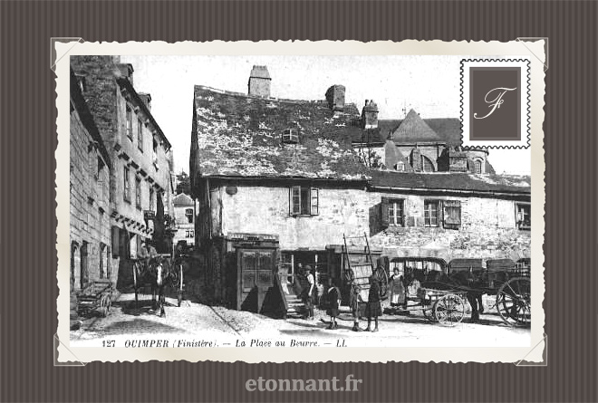 Carte postale ancienne de Quimper (29 Finistère)