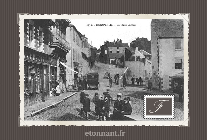 Carte postale ancienne : Quimperlé