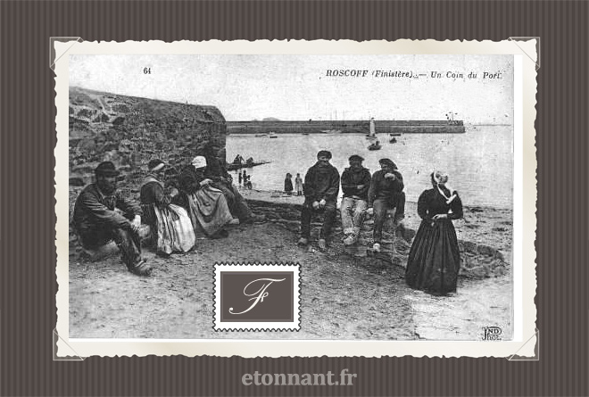 Carte postale ancienne : Roscoff