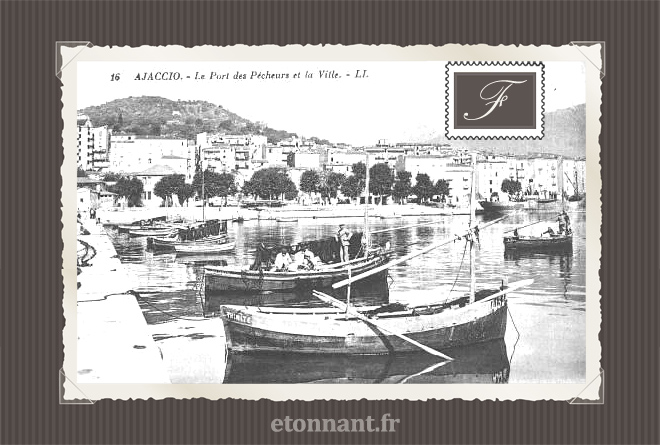 Carte postale ancienne de Ajaccio (Corse du Sud)