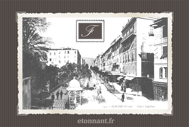 Carte postale ancienne de Ajaccio (Corse du Sud)