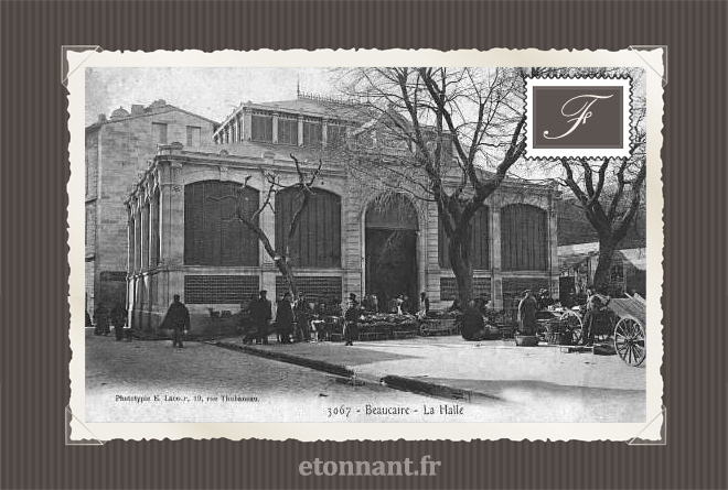 Carte postale ancienne : Beaucaire