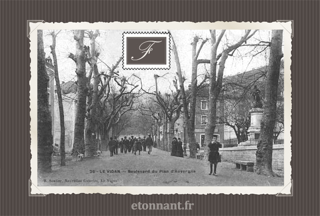 Carte postale ancienne de Le Vigan (30 Gard)