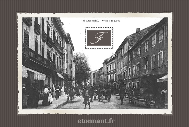 Carte postale ancienne : Saint-Ambroix