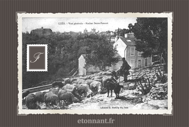 Carte postale ancienne : Uzès