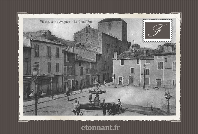 Carte postale ancienne : Villeneuve-lès-Avignon