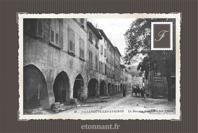 Carte postale ancienne : Villeneuve-lès-Avignon