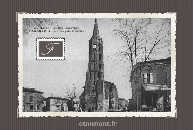 Carte postale ancienne : Blagnac