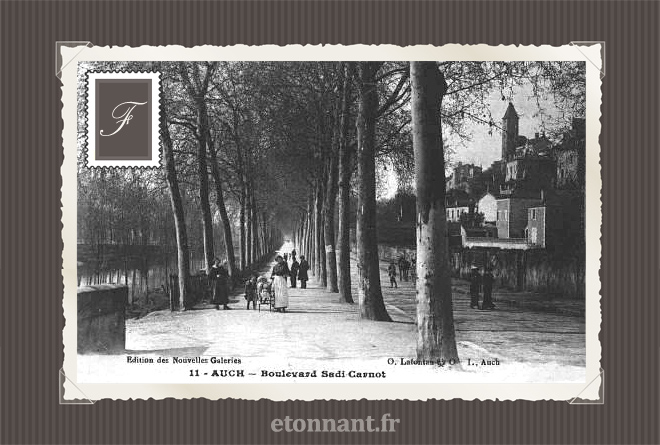 Carte postale ancienne de Auch (32 Gers)