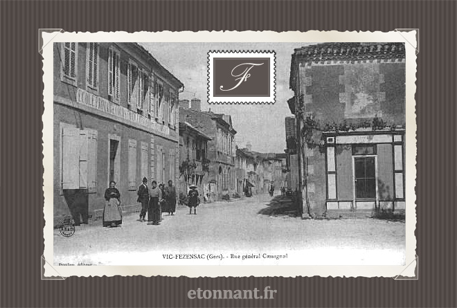 Carte postale ancienne : Vic-Fezensac