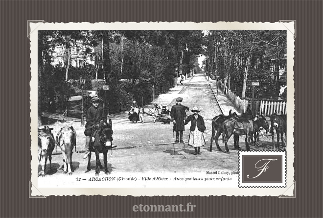 Carte postale ancienne de Arcachon (33 Gironde)