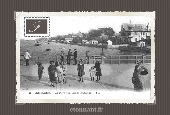 Carte postale ancienne de Arcachon (33 Gironde)