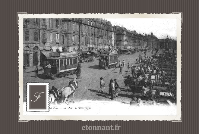 Carte postale ancienne de Bordeaux (33 Gironde)
