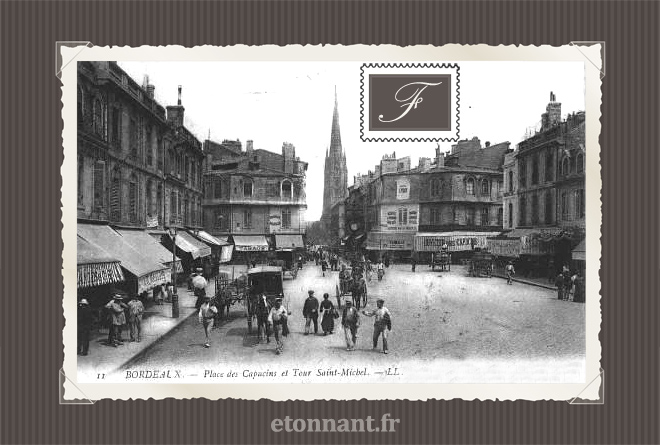 Carte postale ancienne de Bordeaux (33 Gironde)