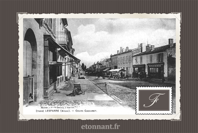 Carte postale ancienne de Lesparre-Médoc (33 Gironde)