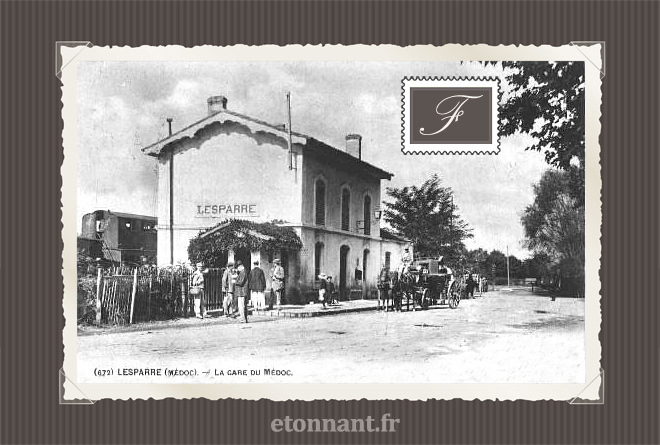 Carte postale ancienne de Lesparre-Médoc (33 Gironde)