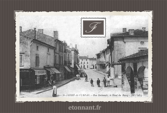 Carte postale ancienne : Saint-André-de-Cubzac