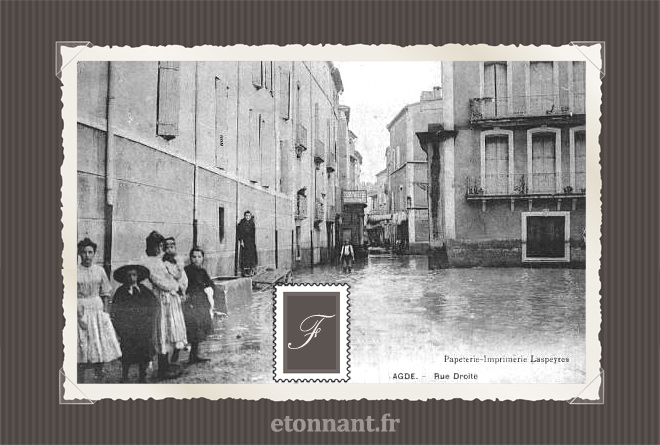 Carte postale ancienne : Agde