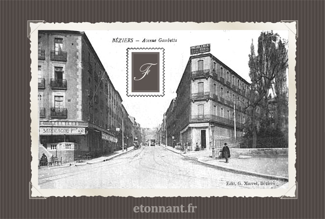 Carte postale ancienne de Béziers (34 Hérault)