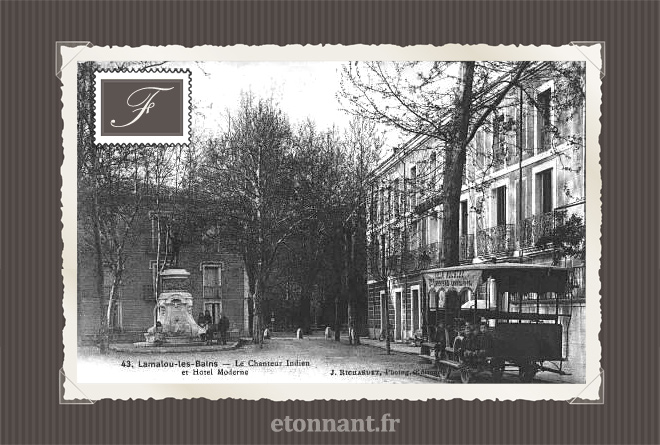 Carte postale ancienne : Lamalou-les-Bains