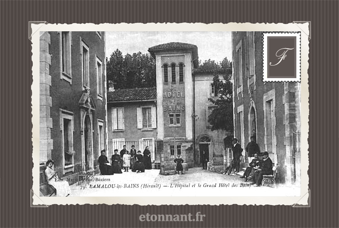 Carte postale ancienne : Lamalou-les-Bains